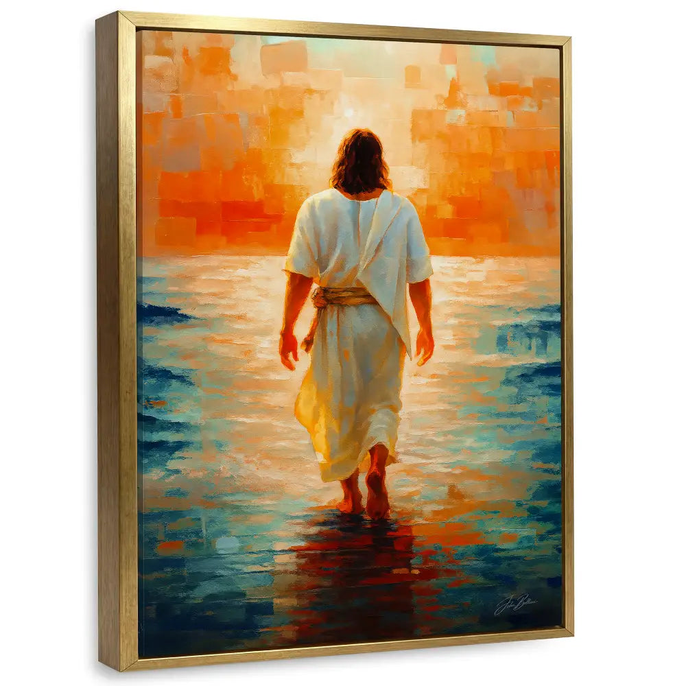 He Walks Before Me